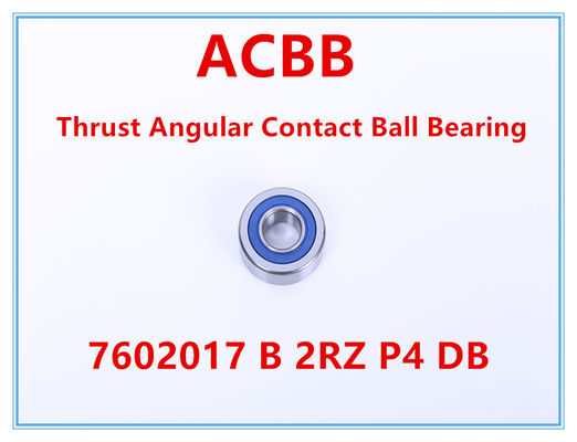 7602017 il DB di B 2RZ P4 ha spinto il cuscinetto a sfera angolare del contatto