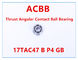 17TAC47 B P4 GB ha spinto il cuscinetto a sfera angolare del contatto