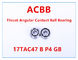 17TAC47 B P4 GB ha spinto il cuscinetto a sfera angolare del contatto